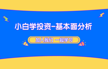 小白学投资-基本面分析