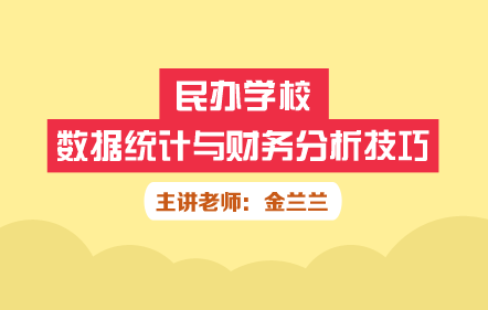 民办学校数据统计与财务分析技巧