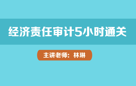 经济责任审计5小时通关