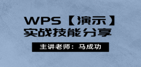 WPS【演示】實戰(zhàn)技能分享