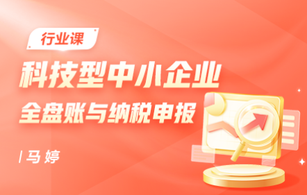 科技型中小企业全盘账务处理与纳税申报