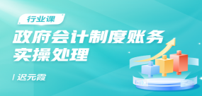 政府會計制度賬務實操處理
