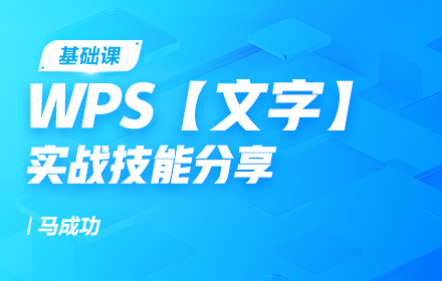 WPS【文字】实战技能分享