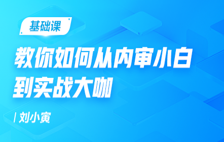 教你如何从内审小白到实战大咖
