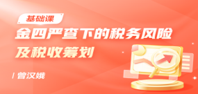 金四嚴查下的稅務風險及稅收籌劃